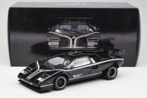 Lamborghini Countach LP500S Czarny Kyosho 1:18 08326K Metal — zdjęcie 8 z 8