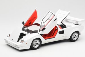 Lamborghini Countach LP500S Biały Kyosho 1:18 08320E Metal — zdjęcie 2 z 8