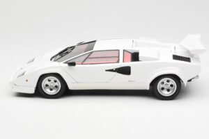 Lamborghini Countach LP500S Biały Kyosho 1:18 08320E Metal — zdjęcie 4 z 8