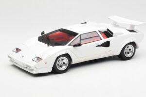 Lamborghini Countach LP500S Biały Kyosho 1:18 08320E Metal