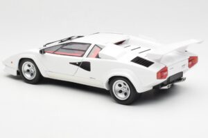 Lamborghini Countach LP500S Biały Kyosho 1:18 08320E Metal — zdjęcie 7 z 8