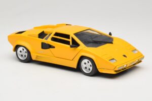 Lamborghini Countach TC Żółty Tonka 1:18 09035-R1 Metal — zdjęcie 6 z 8