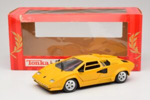 Lamborghini Countach TC Żółty Tonka 1:18 09035-R1 Metal — zdjęcie 8 z 8