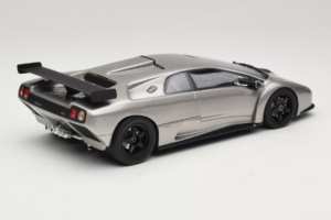 Lamborghini Diablo GT-R Srebrny Kyosho 1:18 KSR18509S Żywica — zdjęcie 2 z 6