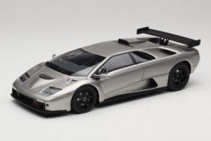 Lamborghini Diablo GT-R Srebrny Kyosho 1:18 KSR18509S Żywica