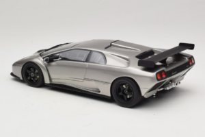 Lamborghini Diablo GT-R Srebrny Kyosho 1:18 KSR18509S Żywica — zdjęcie 5 z 6