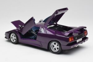 Lamborghini Diablo Jota Fioletowy Maisto 1:18 50276 Metal — zdjęcie 5 z 8