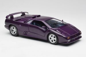 Lamborghini Diablo Jota Fioletowy Maisto 1:18 50276 Metal — zdjęcie 6 z 8