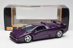 Lamborghini Diablo Jota Fioletowy Maisto 1:18 50276 Metal — zdjęcie 8 z 8