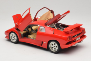 Lamborghini Diablo Czerwony Bburago 1:18 3041-M1 Metal — zdjęcie 5 z 8