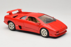 Lamborghini Diablo Czerwony Bburago 1:18 3041-M1 Metal — zdjęcie 6 z 8