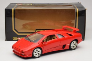 Lamborghini Diablo Czerwony Bburago 1:18 3041-M1 Metal — zdjęcie 8 z 8