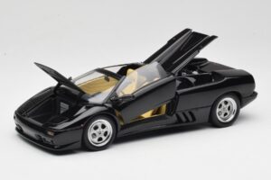 Lamborghini Diablo Roadster Czarny AUTOart 1:18 70093-R1 Metal — zdjęcie 2 z 10