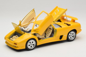 Lamborghini Diablo Żółty Bburago 1:18 3041-M2 Metal — zdjęcie 2 z 8