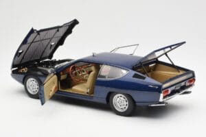 Lamborghini Espada Niebieski Metallic AUTOart 1:18 74502 Metal — zdjęcie 5 z 8