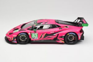 Lamborghini Huracan GT3 EVO2 #83 R. Frey / M. Gatting / S. Bovy Iron Dames 24 Hours of Daytona 2023 TopSpeed 1:18 TS0532 Meta — zdjęcie 3 z 6