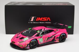 Lamborghini Huracan GT3 EVO2 #83 R. Frey / M. Gatting / S. Bovy Iron Dames 24 Hours of Daytona 2023 TopSpeed 1:18 TS0532 Meta — zdjęcie 6 z 6
