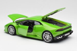 Lamborghini Huracan LP610-4 Zielony Bburago 1:18 18-11038 Metal — zdjęcie 5 z 8