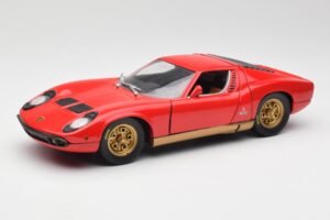 Lamborghini Miura Czerwony Anson 1:18 30302 Metal