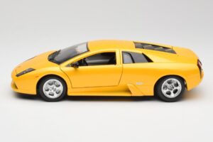 Lamborghini Murcielago LP640 Żółty Bburago 1:18 23124646-M1 Metal — zdjęcie 4 z 8