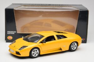 Lamborghini Murcielago LP640 Żółty Bburago 1:18 23124646-M1 Metal — zdjęcie 8 z 8
