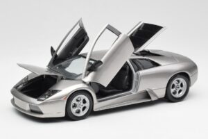Lamborghini Murcielago Srebrny Maisto 1:18 7450257 Metal — zdjęcie 2 z 8