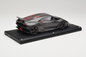Lamborghini Sesto Elemento Matte Black MR Collection 1:18 LAMB054 Żywica — zdjęcie 3 z 6