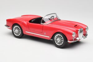 Lancia Aurelia B24 Spider Czerwony Bburago 1:18 3010 Metal — zdjęcie 6 z 8