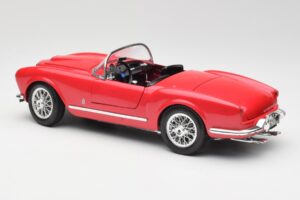 Lancia Aurelia B24 Spider Czerwony Bburago 1:18 3010 Metal — zdjęcie 7 z 8