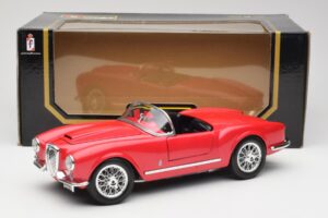 Lancia Aurelia B24 Spider Czerwony Bburago 1:18 3010 Metal — zdjęcie 8 z 8