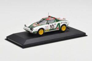 Lancia Stratos #10 Team Alitalia S. Munari / S. Maiga Rally Monte Carlo 1976 Minichamps 1:43 430761210 Metal — zdjęcie 2 z 4