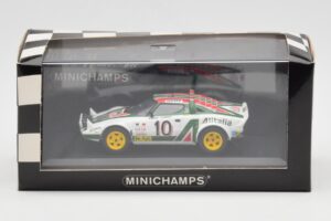 Lancia Stratos #10 Team Alitalia S. Munari / S. Maiga Rally Monte Carlo 1976 Minichamps 1:43 430761210 Metal — zdjęcie 4 z 4