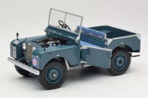 Land Rover 88 Series I Jasnoniebieski Minichamps 1:18 150168907 Metal — zdjęcie 2 z 8