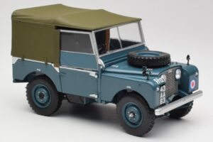 Land Rover 88 Series I Jasnoniebieski Minichamps 1:18 150168907 Metal — zdjęcie 6 z 8