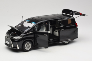 Lexus LM300h Czarny Kyosho 1:18 08963BK Metal — zdjęcie 2 z 8