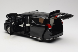 Lexus LM300h Czarny Kyosho 1:18 08963BK Metal — zdjęcie 5 z 8