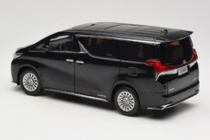 Lexus LM300h Czarny Kyosho 1:18 08963BK Metal — zdjęcie 7 z 8