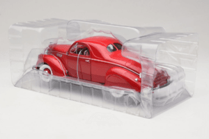 Lincoln Zephyr The Three Stooges Auto Filmowe Auto World 1:18 AWSS113/06 Metal — zdjęcie 4 z 5