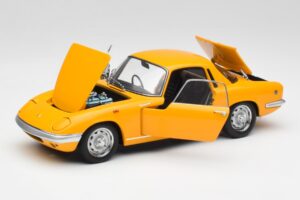 Lotus Elan S/E Racing Żółty AUTOart 1:18 75352 Metal — zdjęcie 2 z 8