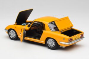 Lotus Elan S/E Racing Żółty AUTOart 1:18 75352 Metal — zdjęcie 5 z 8