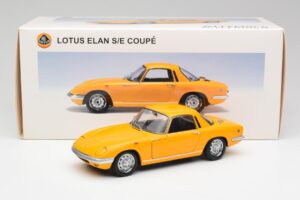 Lotus Elan S/E Racing Żółty AUTOart 1:18 75352 Metal — zdjęcie 8 z 8