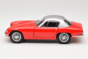 Lotus Elise S1 Czerwony i Srebrny Whitebox 1:18 WB18003 Metal — zdjęcie 4 z 8