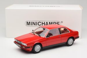 Maserati BiTurbo Coupe Rosso Corsa Minichamps 1:18 107123501 Żywica — zdjęcie 6 z 6