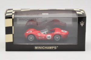 Maserati Tipo 61 #98 C. Shelby Times Mirror Grand Prix Riverside 1960 Minichamps 1:43 400601298 Metal — zdjęcie 4 z 4