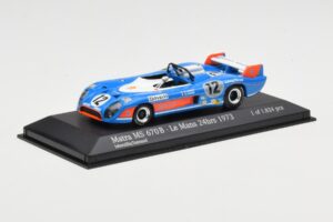Matra Simca MS670B #12 J-P. Beltoise / J-P. Jabouille / J-P. Jaussaud 24 Hours of Le Mans 1973 Minichamps 1:43 430731112 Meta — zdjęcie 2 z 4