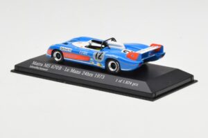 Matra Simca MS670B #12 J-P. Beltoise / J-P. Jabouille / J-P. Jaussaud 24 Hours of Le Mans 1973 Minichamps 1:43 430731112 Meta — zdjęcie 3 z 4