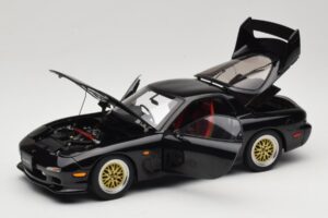 Mazda RX-7 FD Tuned Version Brilliant Black AUTOart 1:18 75968 Metal — zdjęcie 2 z 8