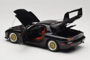 Mazda RX-7 FD Tuned Version Brilliant Black AUTOart 1:18 75968 Metal — zdjęcie 5 z 8