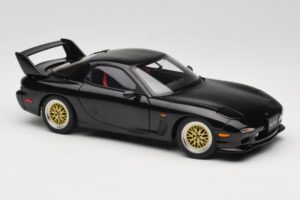 Mazda RX-7 FD Tuned Version Brilliant Black AUTOart 1:18 75968 Metal — zdjęcie 6 z 8