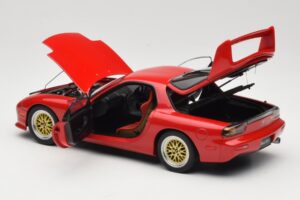 Mazda RX-7 FD Tuned Version Vintage Red AUTOart 1:18 75969 Metal — zdjęcie 5 z 8